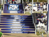 Concrete Stair Graphics and Decals - Printed by Zane Williams
