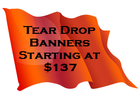 Teardrop Banners