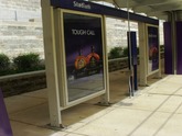 Outdoor Transit Backlit Signage