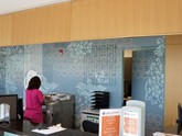 Glass Wall Decal for Hopsitals - Printed by Zane Williams